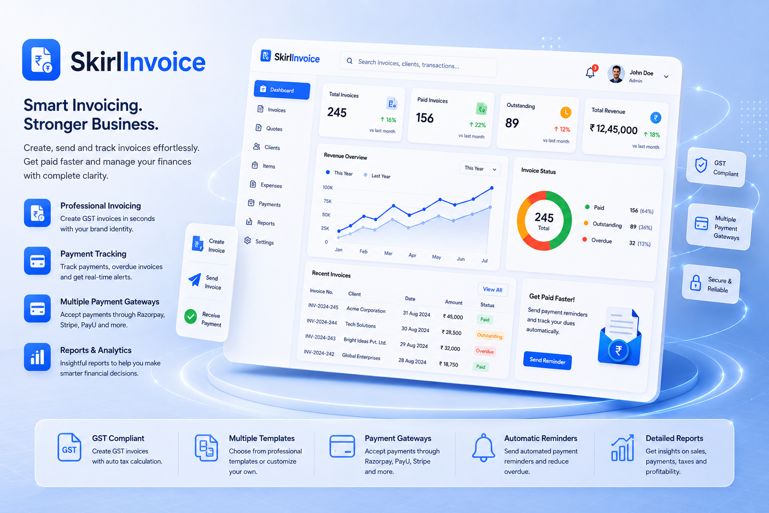 SkirlInvoice ERP